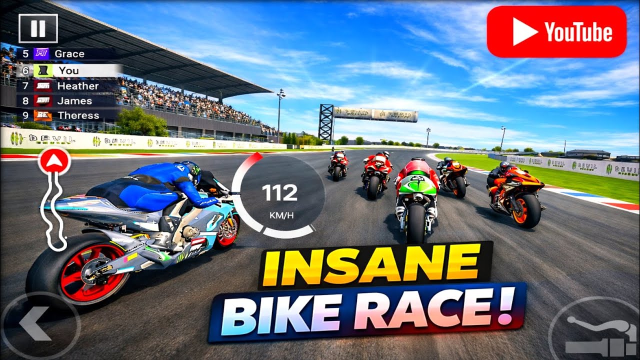 INSANE BIKE RACE 🔥 300 KM/H SPEED CHALLENGE #indiagames 