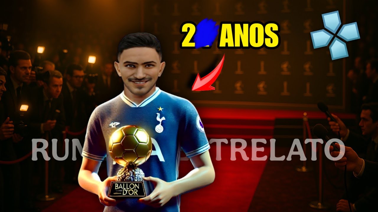 COMO SER MELHOR DO MUNDO + RÁPIDO NO RUMO AO ESTRELATO de PES/EFOOTBALL PPSSPP