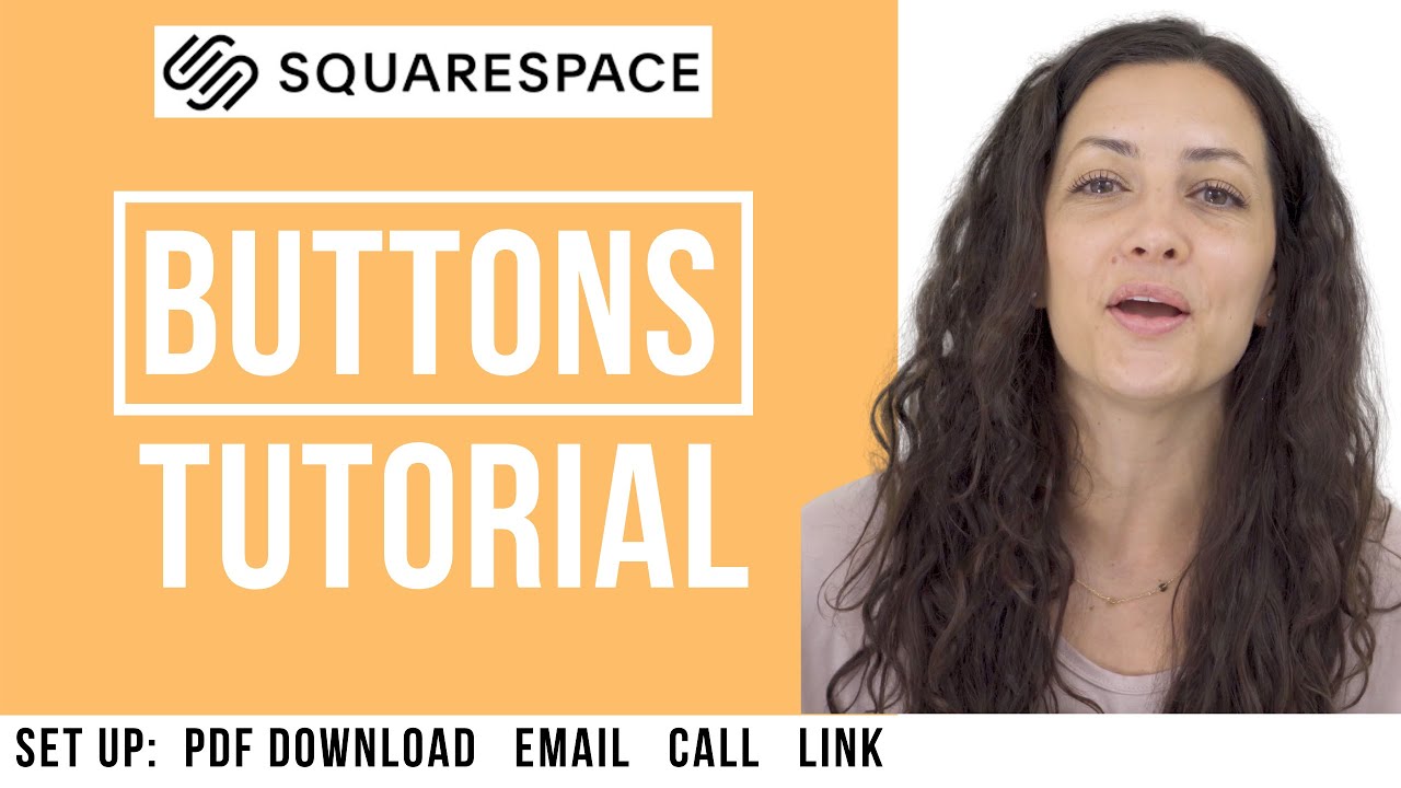Squarespace Tutorial [2020] Phone, Email, PDF Download from Button