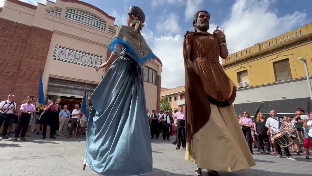 El Pericon - Festa Major d'Estiu Santa Coloma de Gramenet 2022 (Rebuda del gegant de Rupelmonde)