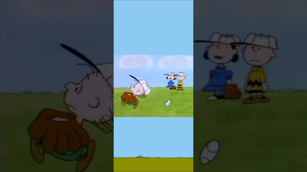 Charlie Brown's Baseball Team - Peanuts #peanuts #charliebrown #snoopy #shorts