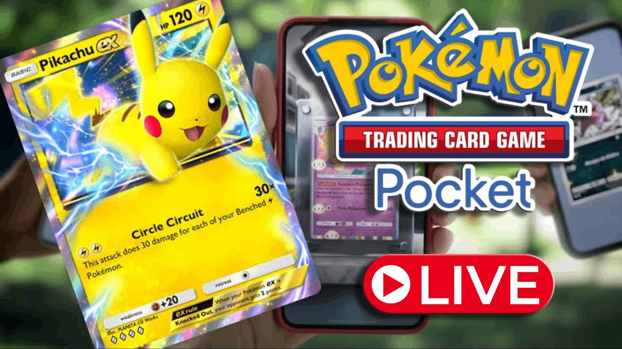 Abertura de Pacotes da Nova Coleção Desfile Onírico - Pokémon TCG Pocket | 🔴 Live