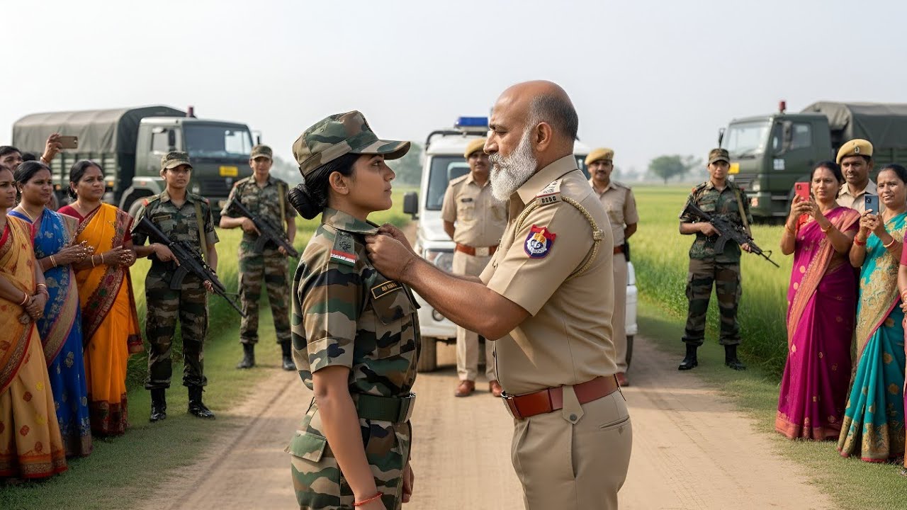 “दरोगा ने आर्मी जवान से मांगे ₹5000… फिर जो हुआ पूरा गांव देखता रह गया! #viralstory 