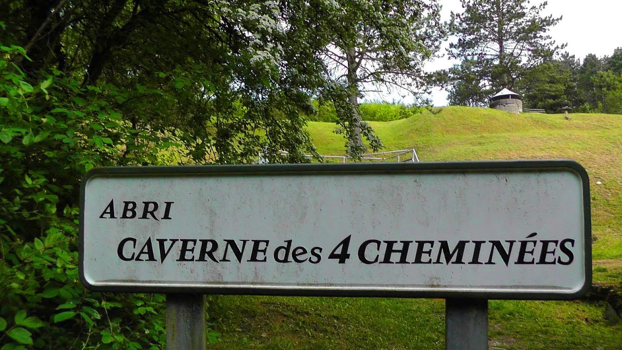 Abri Caverne des 4 Chemin&eacute;es today/heute - Battle of Verdun 1916 / Verdunschlacht 1.Weltkrieg