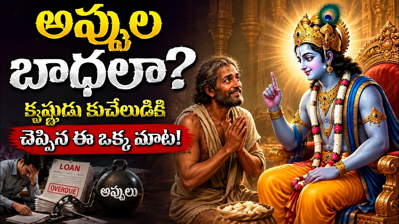 అప్పుల బాధలా? కృష్ణుడు కుచేలుడికి చెప్పిన ఈ ఒక్క మాటతో రాత మారుతుంది! || Krishna's secret to Kuchela
