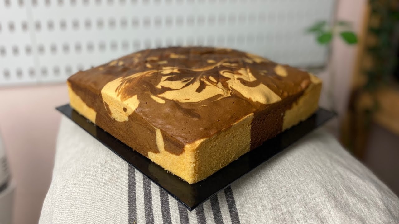 Kek Marble Coffee | Peminat Coffee Pasti Suka