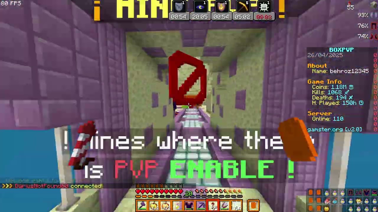 Geting Box PvP End On This Video ( My Last Video On Box PvP ) #minecraft #boxpvpv