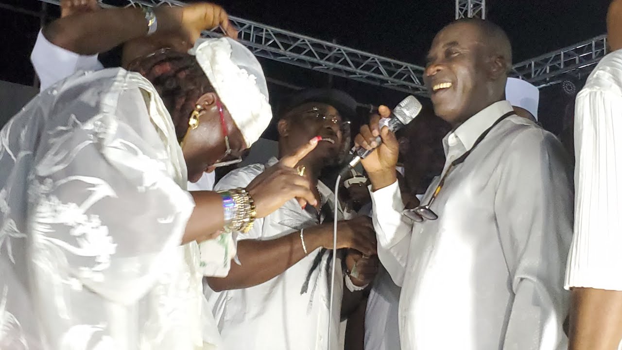 MERCY AIGBE & HWR HUSBAND, DAMILOLA ONI SHINE AT K1 DE ULTIMATE NEW YEAR FEST 