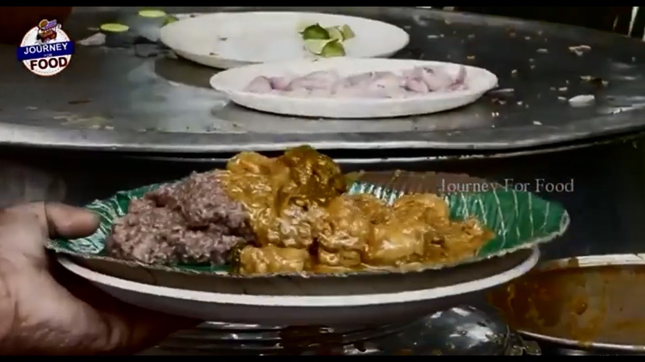 Cheapest RoadSide Unlimited Meals | Indian Street Food | #Journey for food #Vegmeals #NonVegMeals