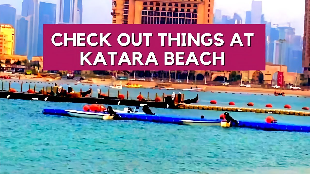 BEST BEACH IN QATAR | KATARA BEACH | Must Visit in Doha, Qatar | Mahar Nafees Vlog