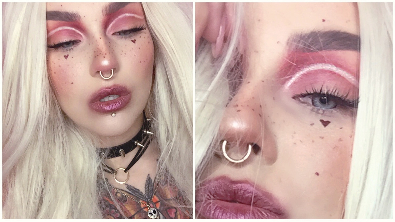 GALentine makeup tutorial//bellejorden collab