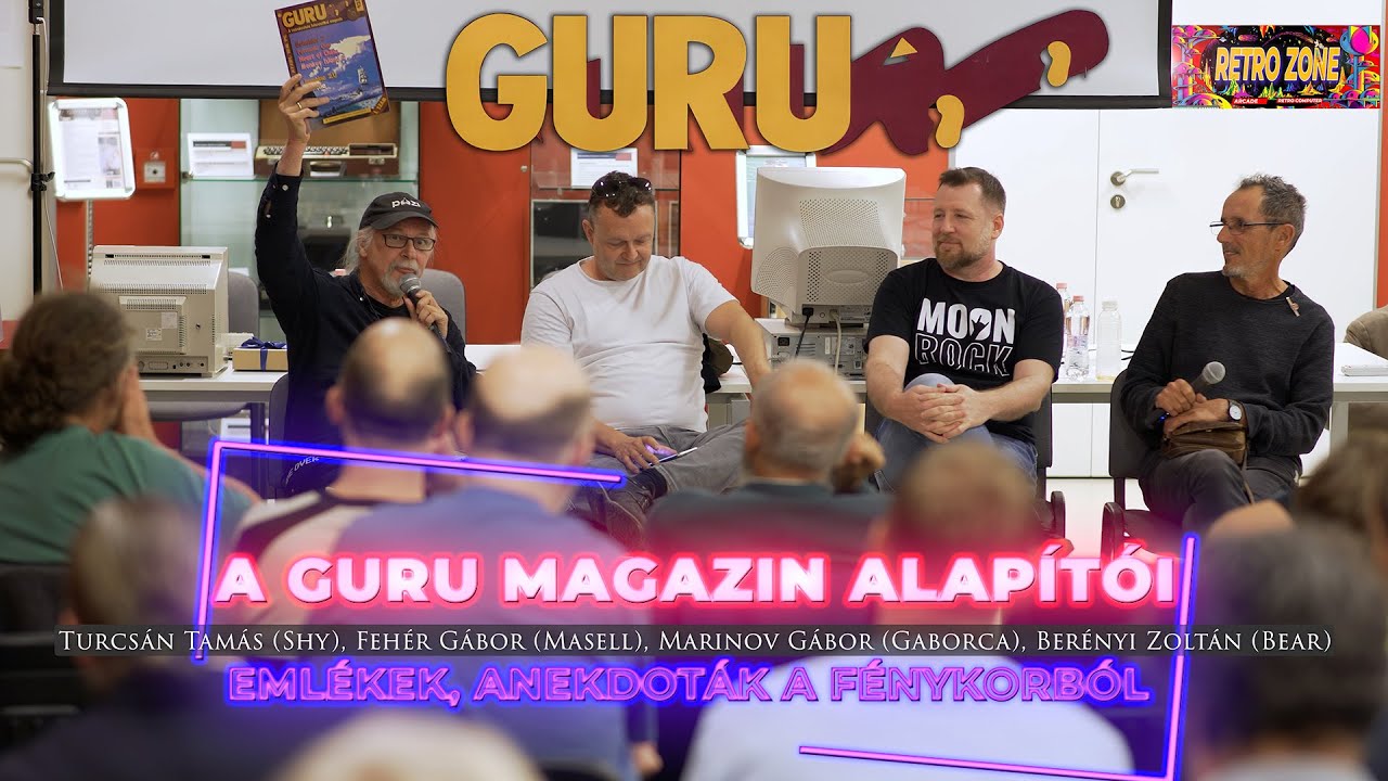 A GURU magazin alapítói - Emlékek, anekdoták a fénykorból.l / Kutatók éjszakája - AMIGA 40