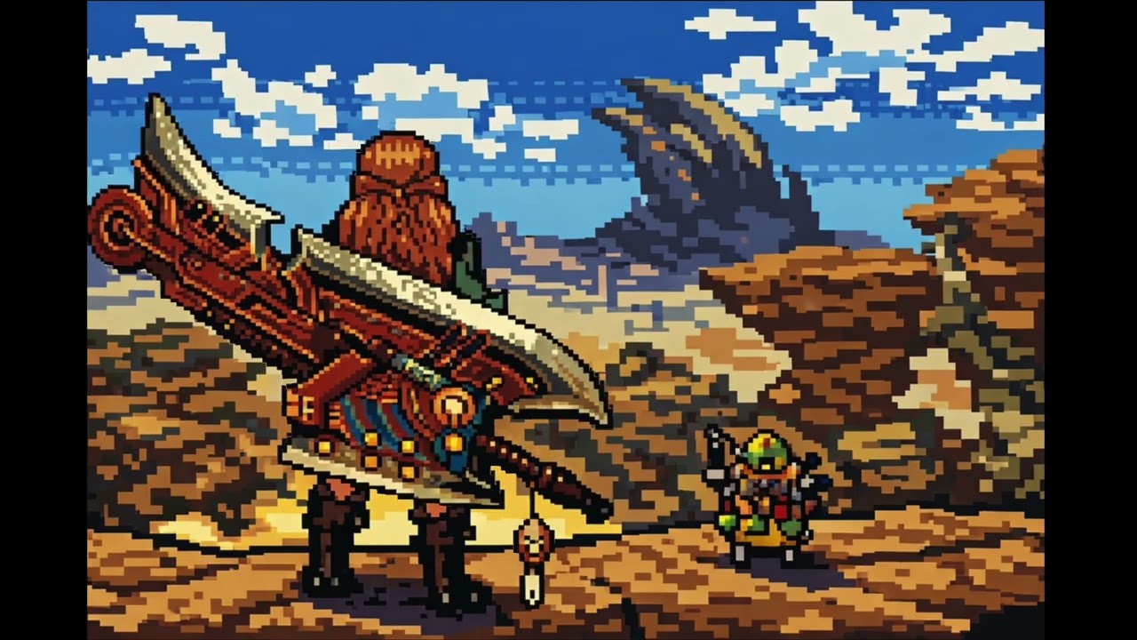 Monster Hunter Wilds - Epic 8-Bit Chiptune [Retrogaming Mix] [モンスターハンターワイルズ - 壮大な8ビットチップチューン]