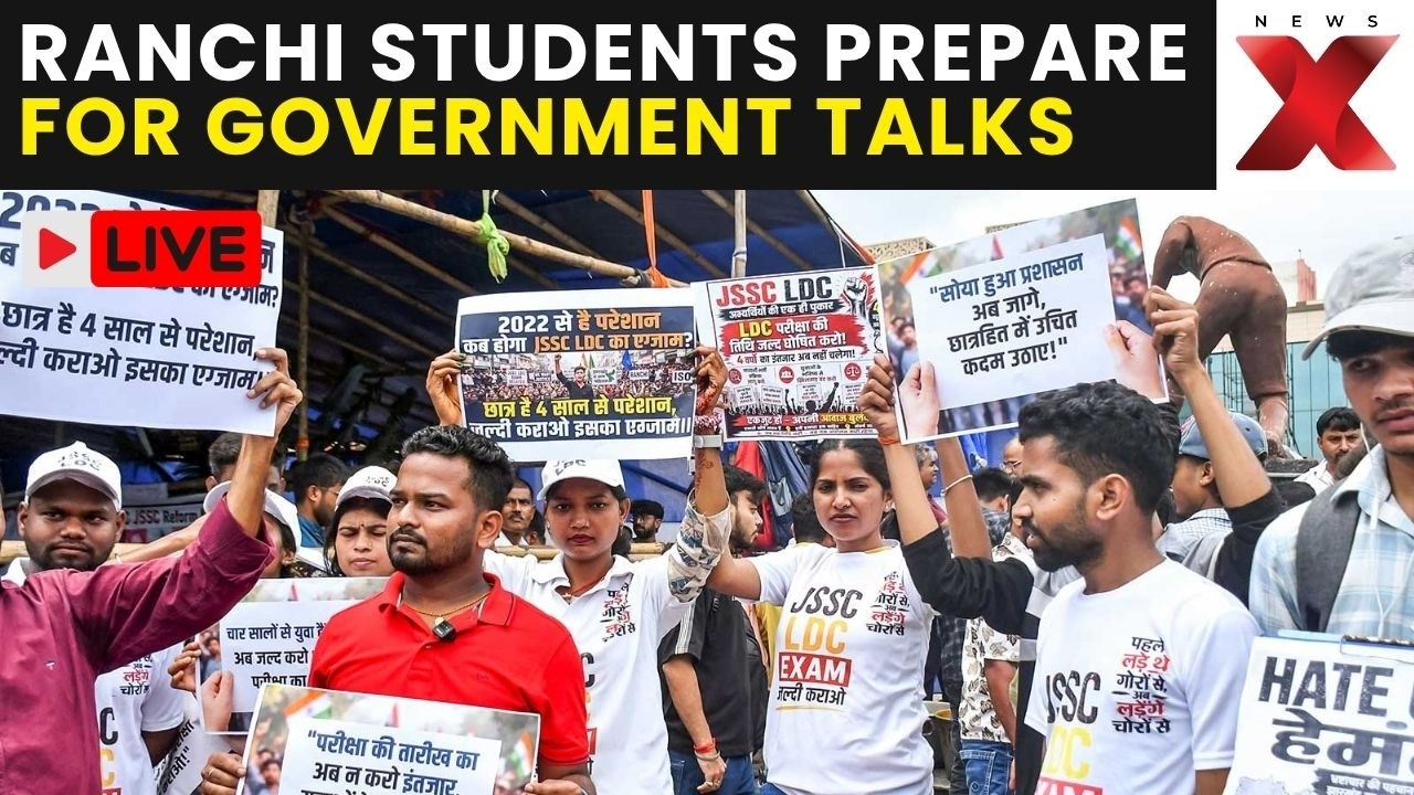 Ranchi Protest Update LIVE: JPSC JSSC Aspirants To Hold Talks With Jharkhand Government Amid Protest
