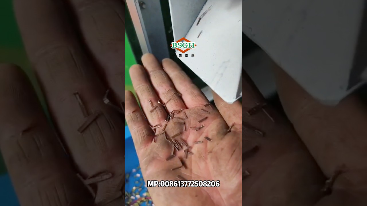 Copper Wire Granulator machine I Homemade Copper Wire stripper #machine #copper #scraper #tools