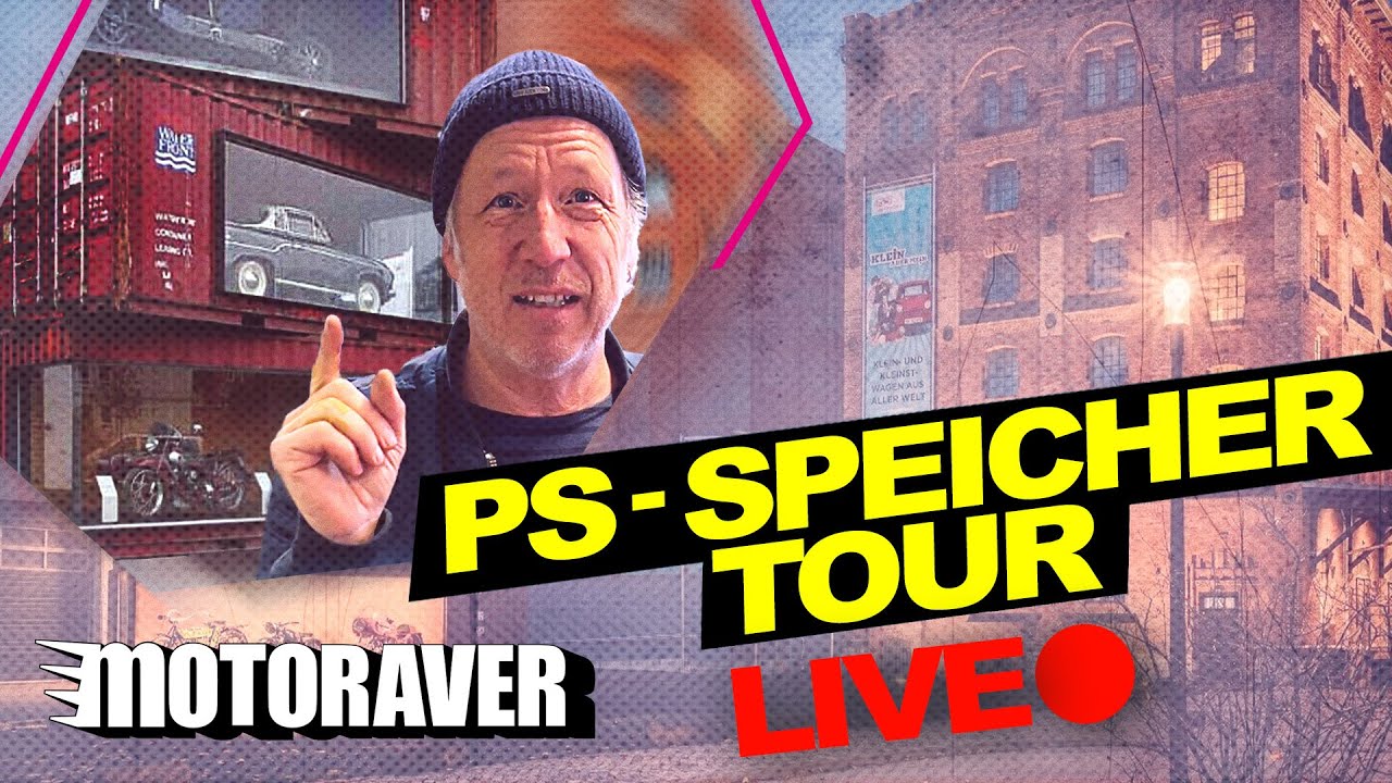 Oldtimer-Museums-Tour! 🤩 | 🔴 Live aus dem PS-Speicher in Einbeck | Motoraver