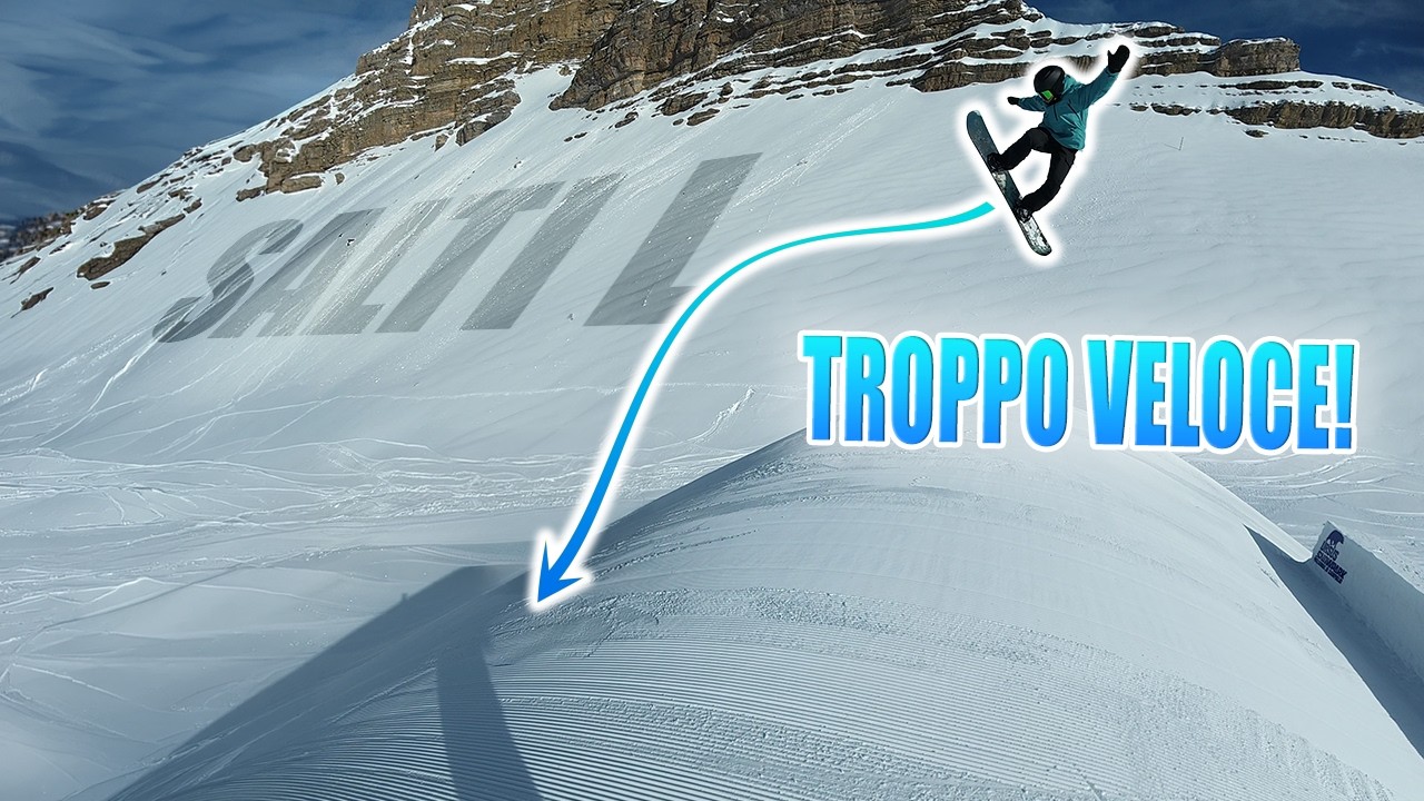 GRANDI RISCHI ALL'URSUS SNOWPARK 😂 SNOWPARK DAY