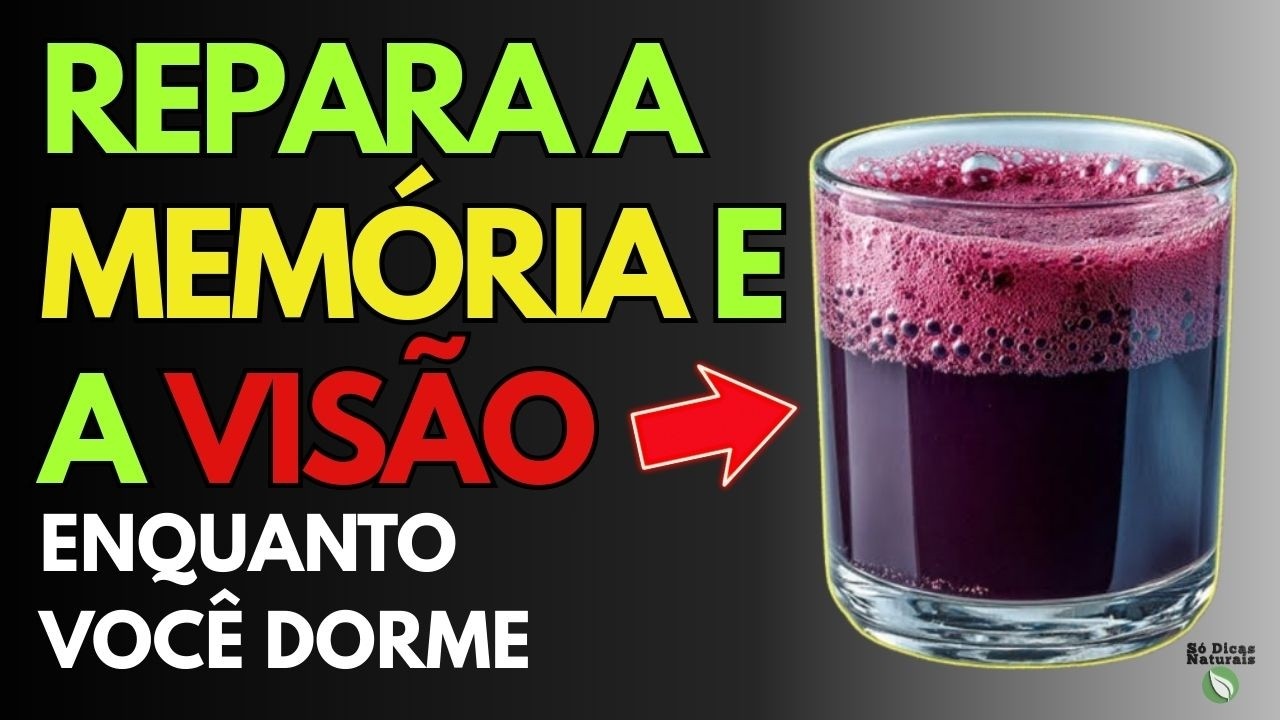 Idosos Para Restaurar a Visão e a Memória Enquanto Você Dorme Faça Isso #memória  #visão