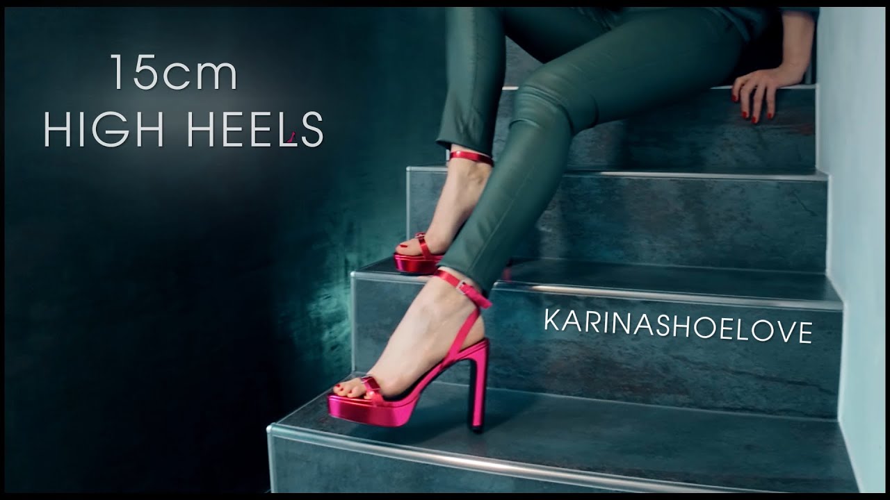 BEAUTIFUL & STUNNING METALLIC MANGO PLATEAU HEELS (15cm)
