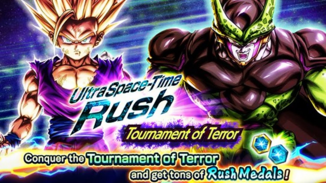 ULTRA SPACE TIME RUSH TOURNAMENT OF TERROR Final Boss Battle | Dragon Ball Legends