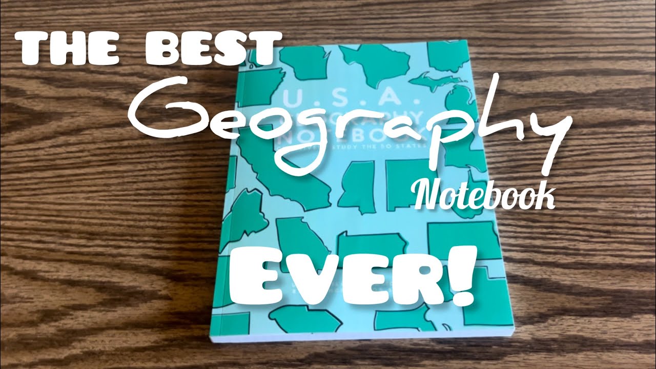 Homeschool Geography schoolnest Notebook Flip through and Ideas on how to use this in your studies!