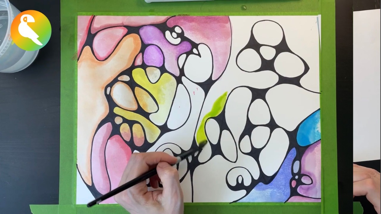 How to Create Neurographic Art | For Kids & Teachers