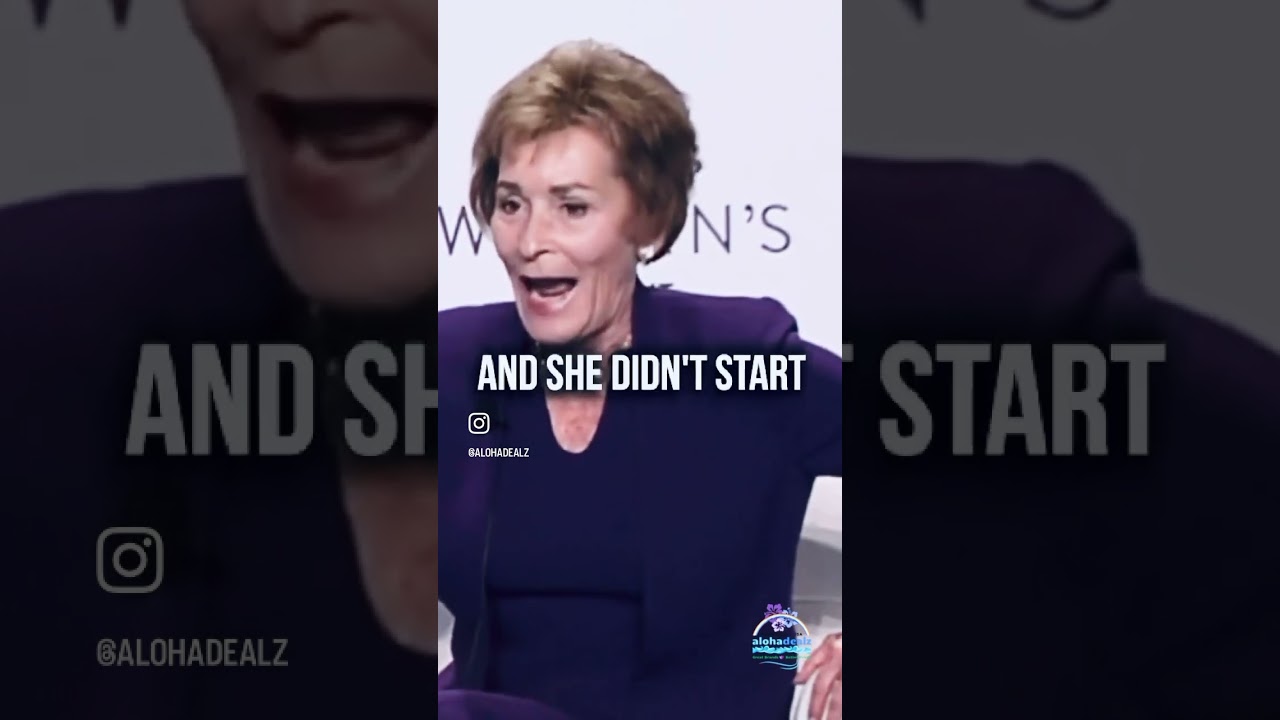 Inspiration from Judge Judy: It's Never Too Late to Pursue Your Dreams