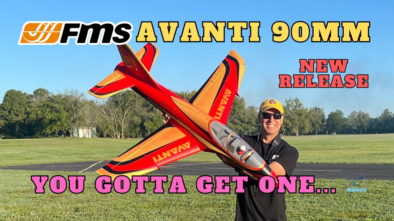 FMS Avanti 90mm complete review - Possibly the Best EDF Sport Jet