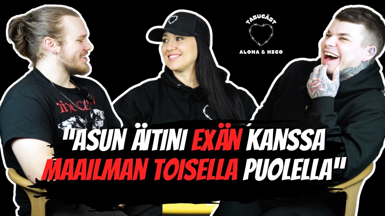 Asun äitini exän kanssa maailman toisella puolella - Vieraana Alonan poika