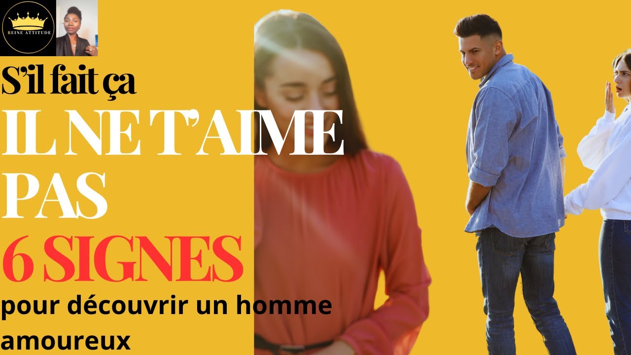 IL NE T'AIME PAS #relation #amour #reine attitude
