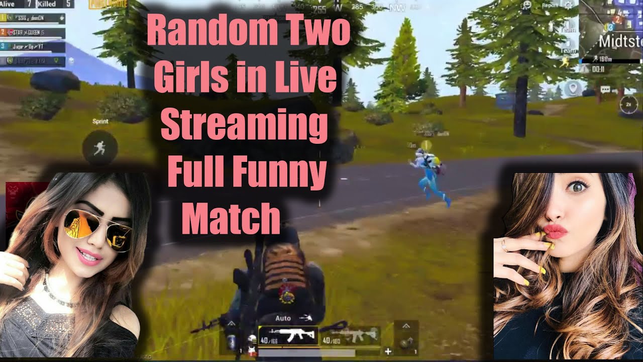 Random Two Girls in Live Streaming Full Funny Match ||Jugar OP