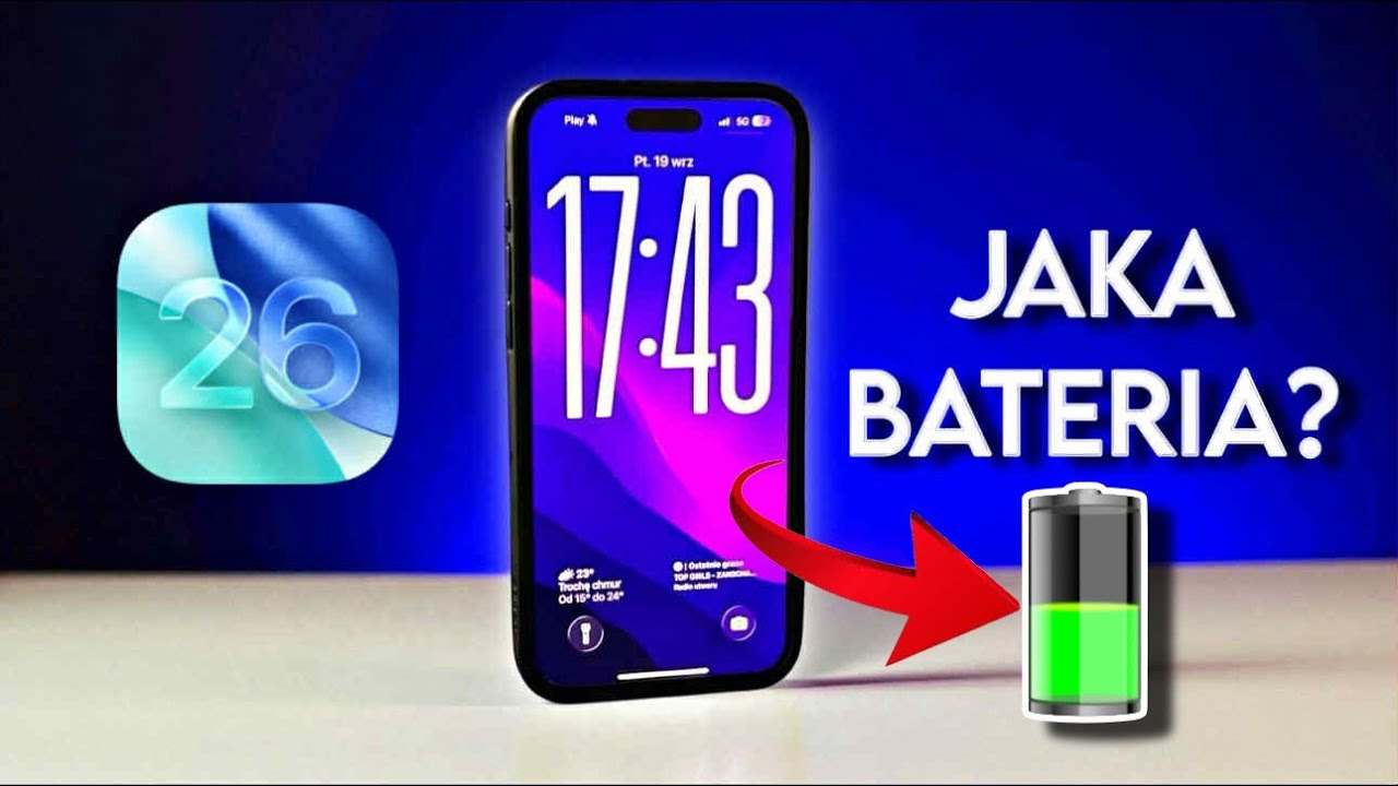 BATERIA DO WYMIANY? Jak jest po aktualizacji w iOS 26?