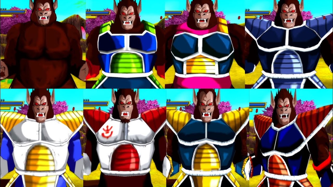 Great Apes [Textura Anime] Dragón Ball Z Tenkaichi Tag Team Mod