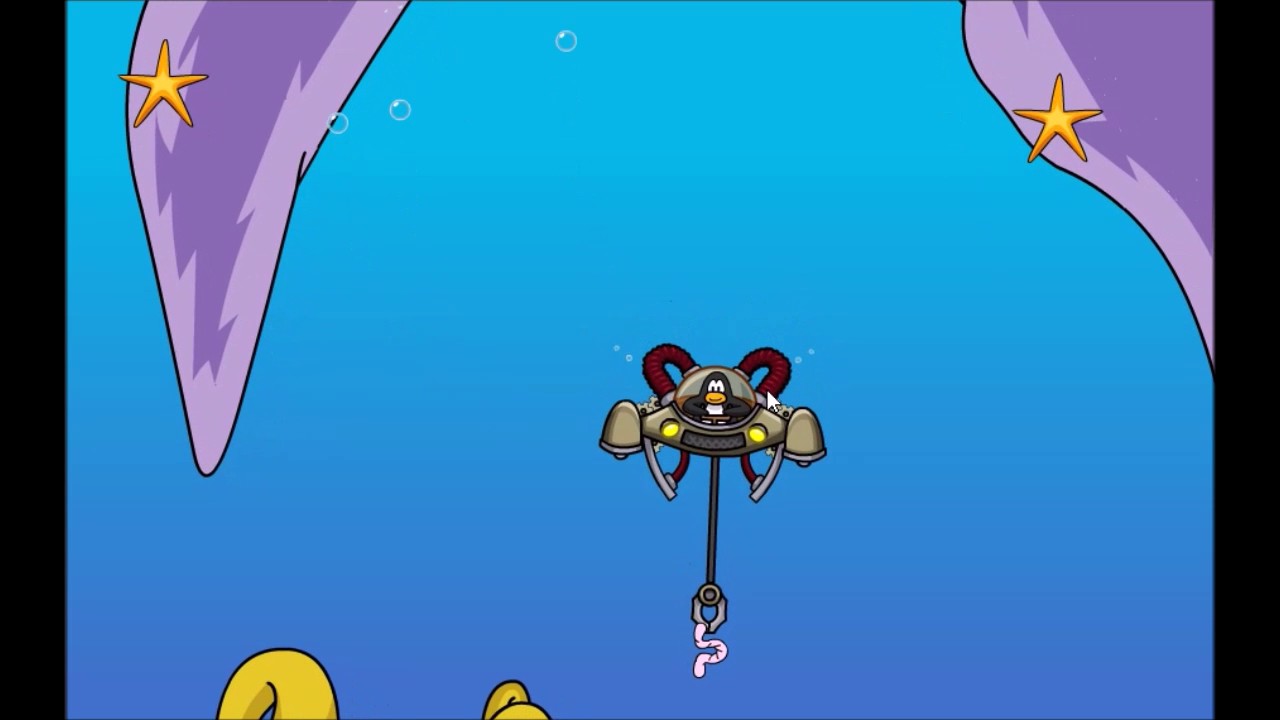 Club Penguin Aqua Grabber Soda Seas Gameplay