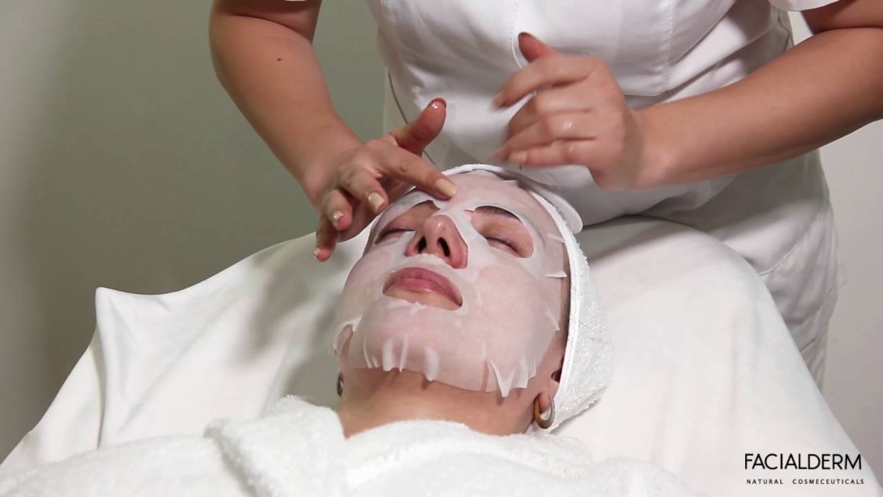 Facialderm:  application Masque Visage visage