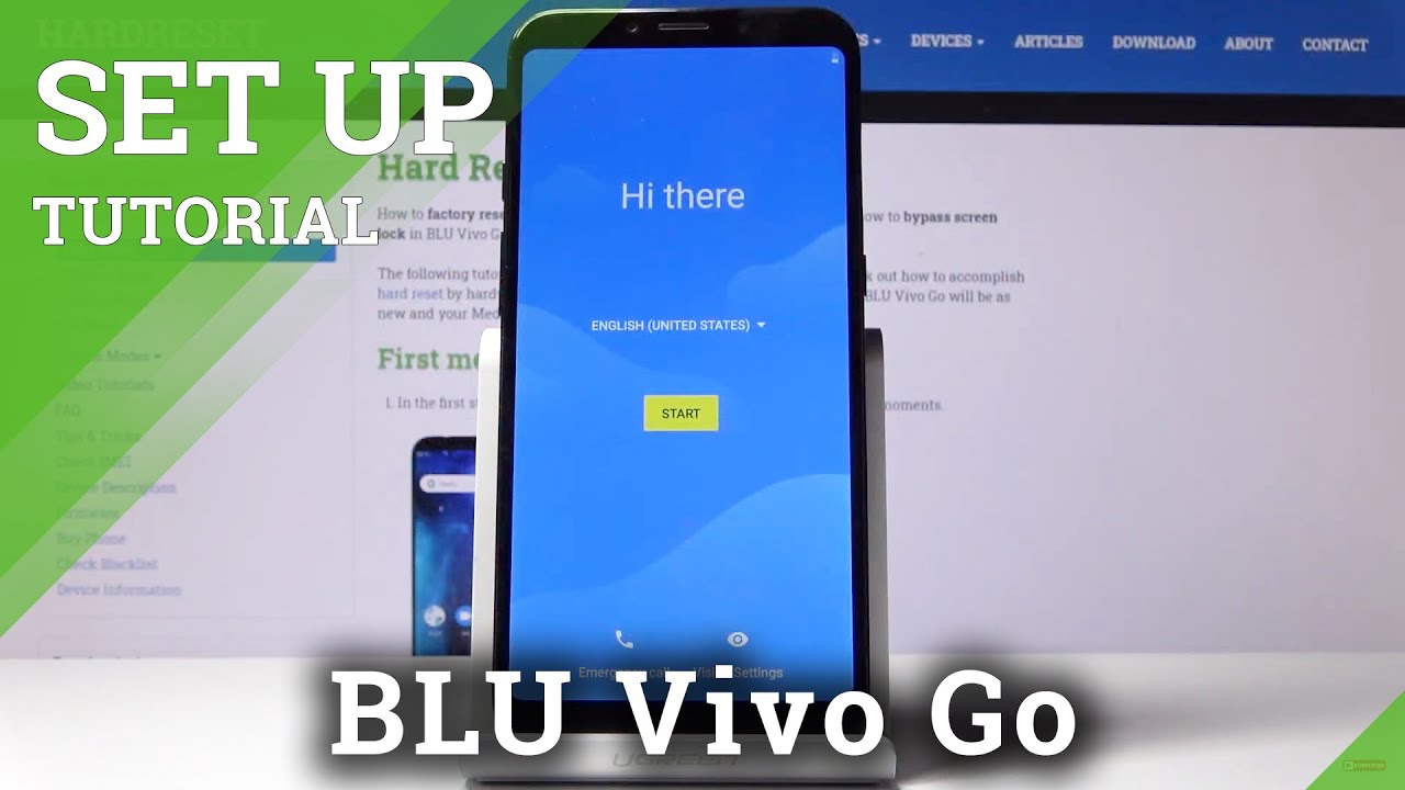 Как настроить BLU Vivo Go — конфигурация и активация