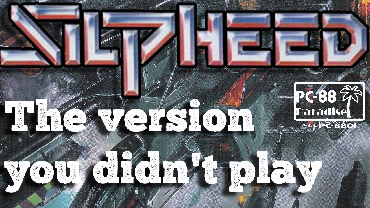 Silpheed - The Original Version of Game Arts' Classic Shooter on the NEC PC-88 (PC-88 Paradise)