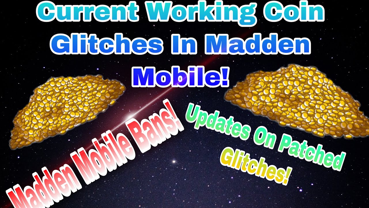 Current Working Madden Mobile 21 Coin Glitches! ( Infinite coin glitches )