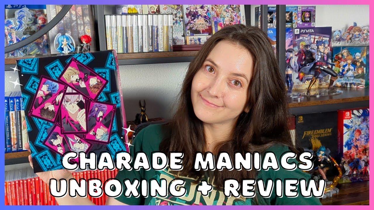 Unboxing My First Otome Visual Novel Limited Edition + First Impressions (Charade Maniacs)