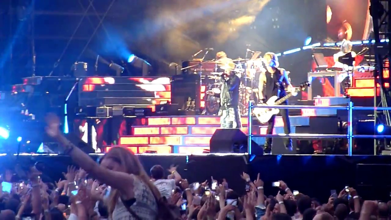 GUNS N' ROSES 'SWEET CHILD O' MINE' @ LONDON STADIUM 2017