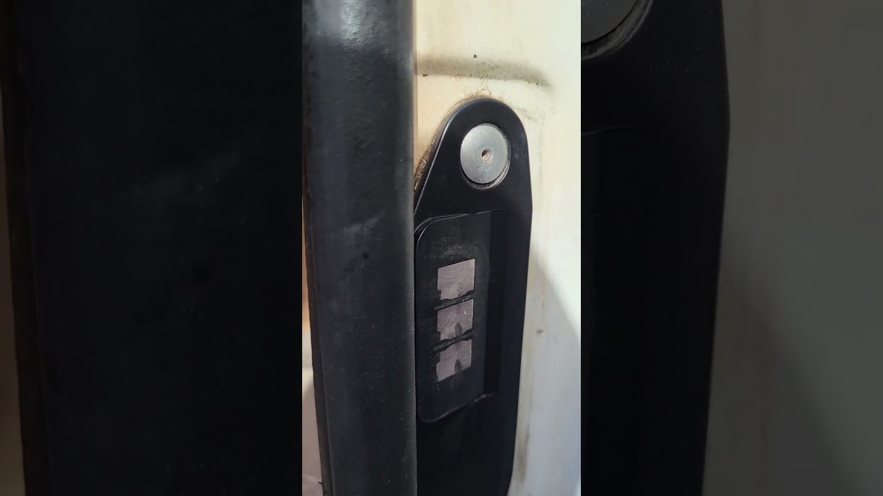 How to fix transit side door not locking and keeps beeping