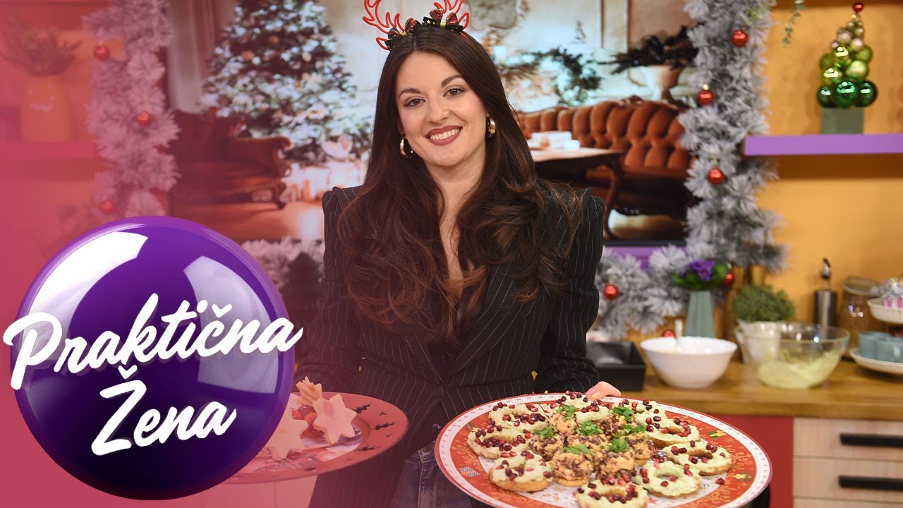 Praktična žena – Nikolina Vujević 1. Božićne kuglice 2. Božićni venčići