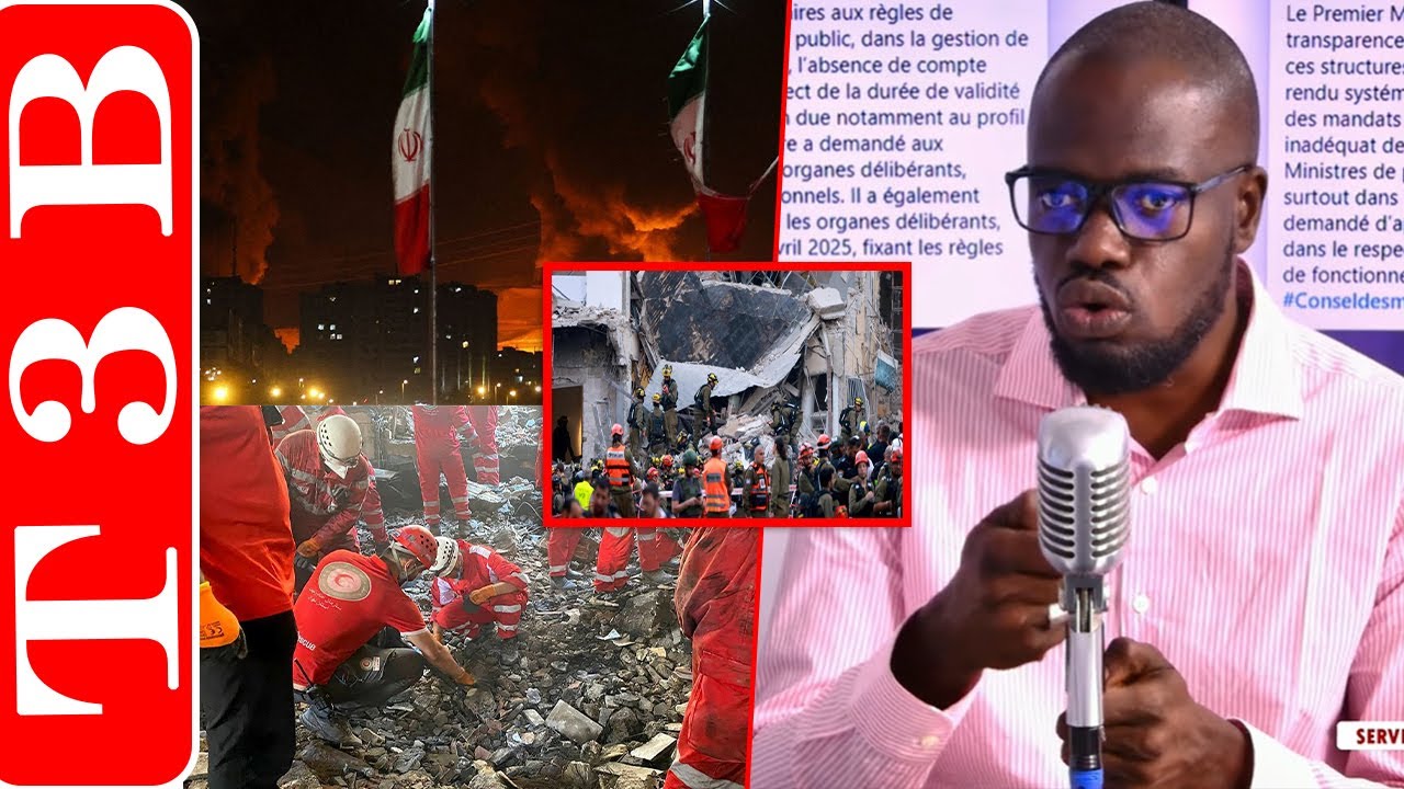 Nouvel emballement dans le conflit Iran Israël : Les développements du journaliste Moustapha Mbaye