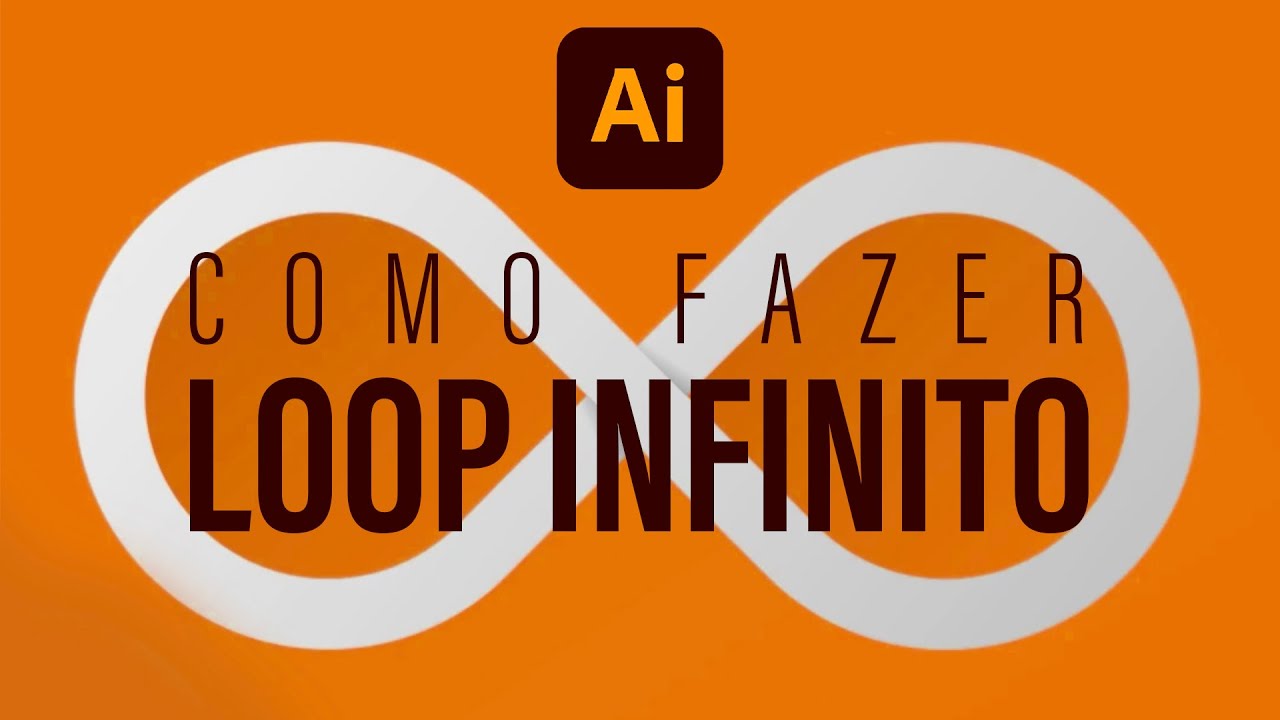 Como fazer um LOOP INFINITO no illustrator