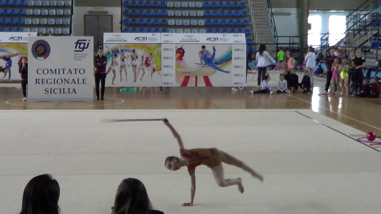 Campionato Categoria Silver - Erica Lentini - Ginnastica Ritmica Artemisia - Fune