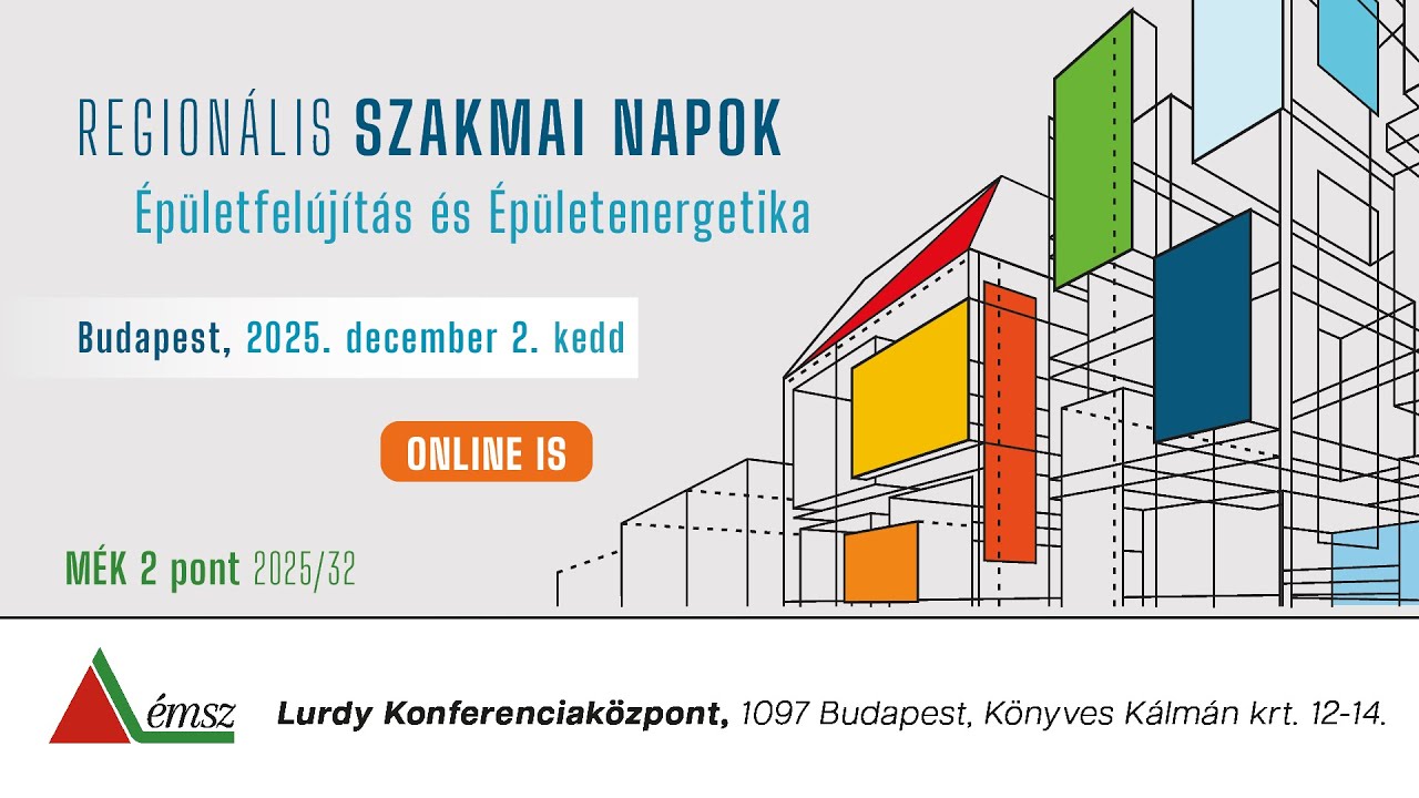 Region&aacute;lis Szakmai Napok Budapest 2025  - Tematikus konferencia