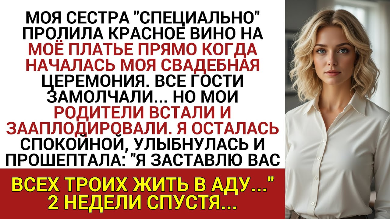 МОЯ СЕСТРА "СПЕЦИАЛЬНО" ПРОЛИЛА КРАСНОЕ ВИНО НА МОЁ ПЛАТЬЕ ПРЯМО КОГДА НАЧАЛАСЬ МОЯ СВАДЕБНАЯ ЦЕРЕМО