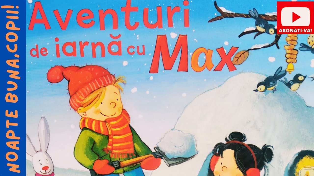 Aventuri de 🛷☃️❄️ iarna cu 👦 MAX 👦