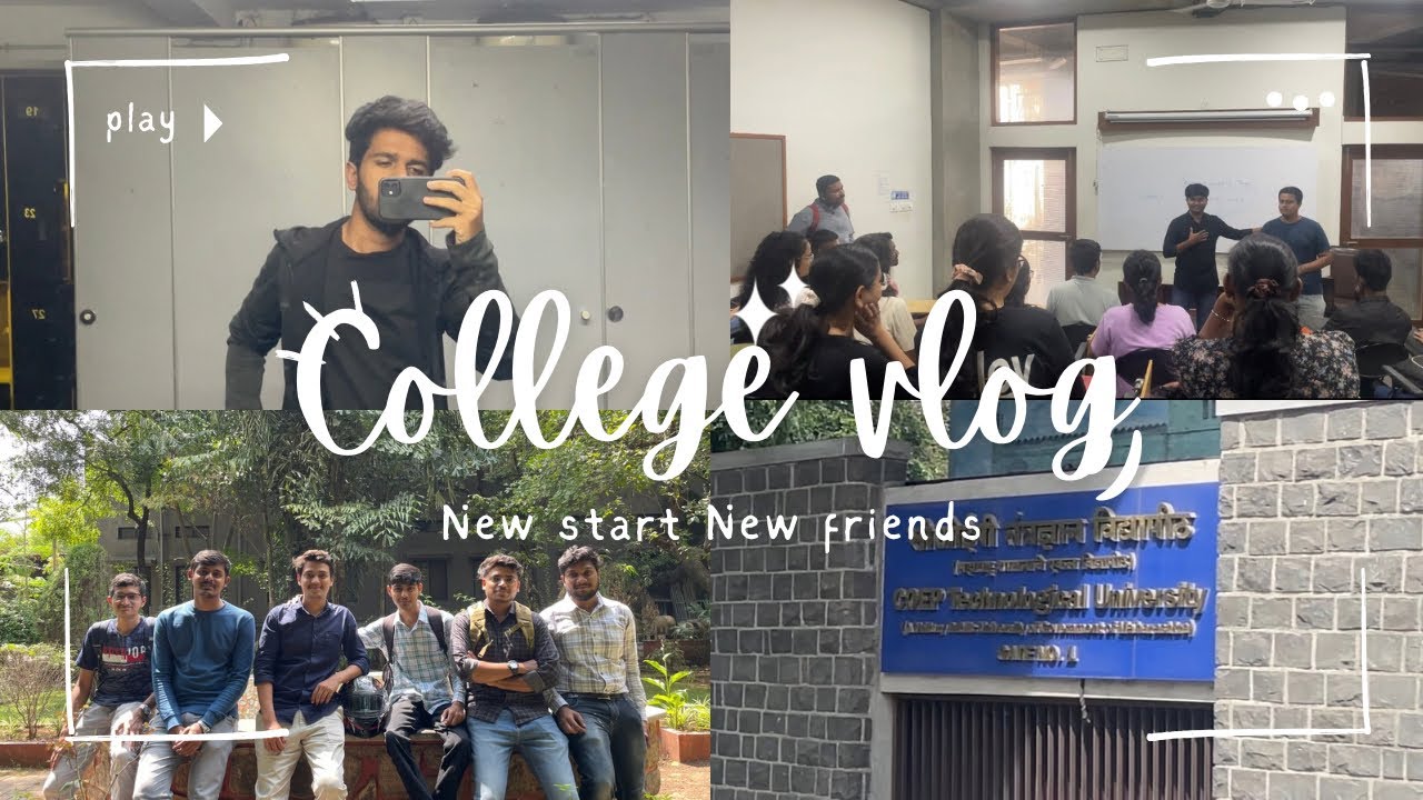 New start @COEP college😌 #coep