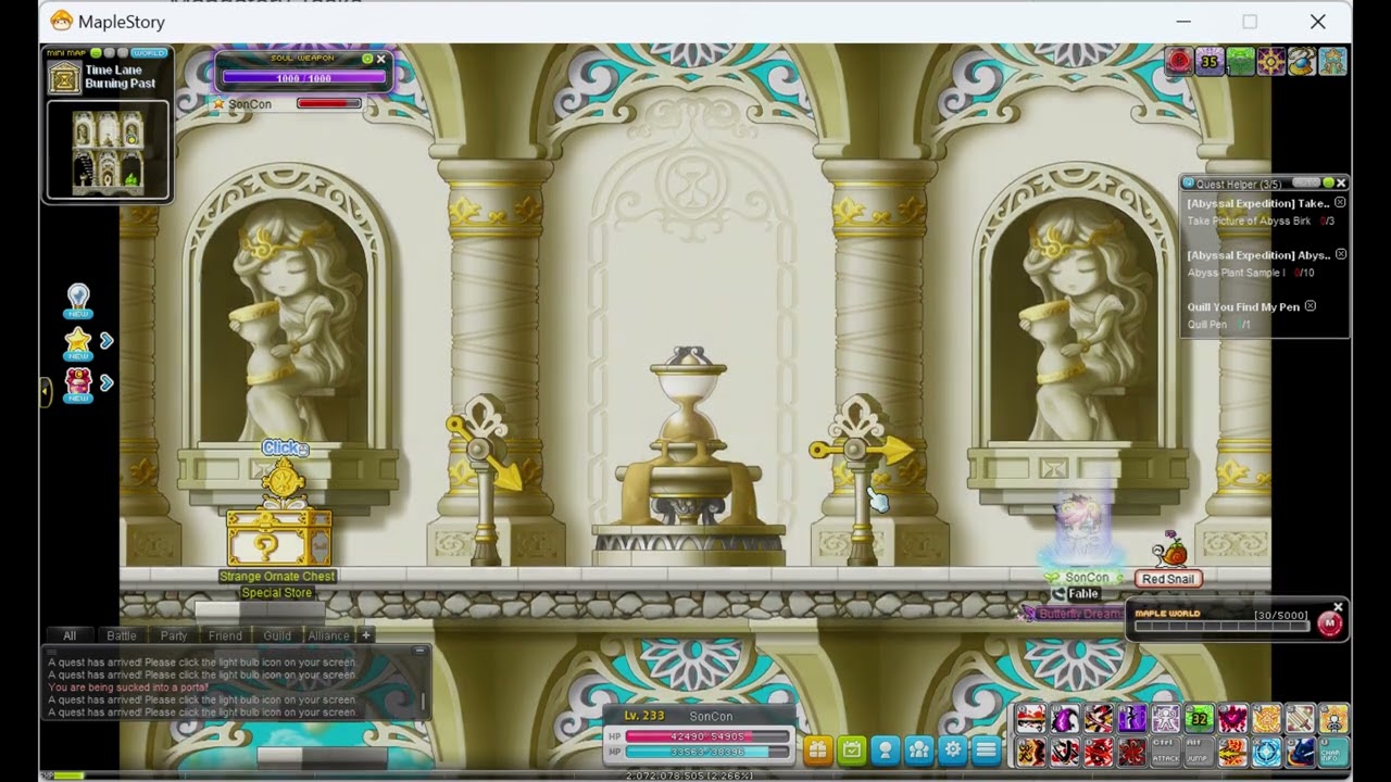 [Temple of Time] Quill You Find My Pen - MapleStory
